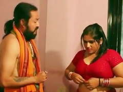 Swamiji enjoying with beautiful Bhabhi